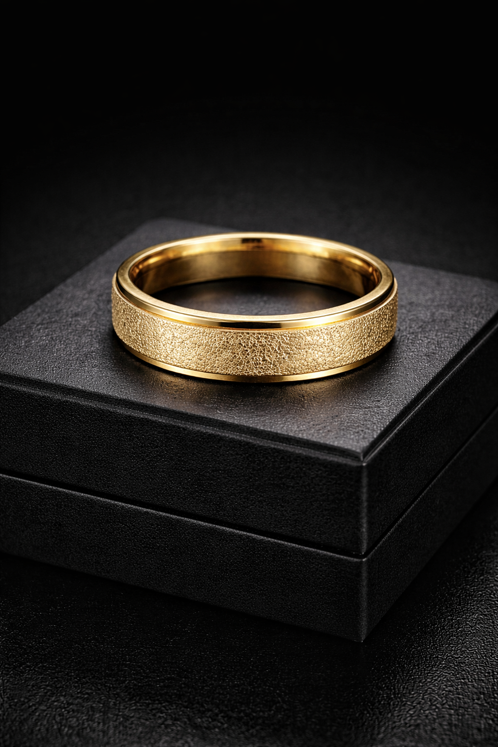 Sovereign Matte Gold Ring