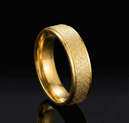 Sovereign Matte Gold Ring