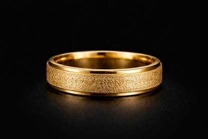 Sovereign Matte Gold Ring